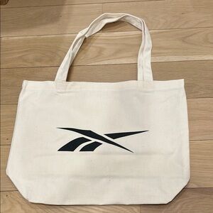 Reebok Cream Tote Bag